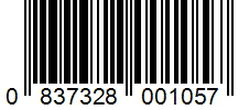 Barcode 0837328001057