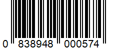 Barcode 0838948000574