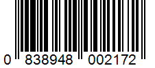 Barcode 0838948002172