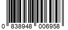 Barcode 0838948006958