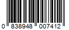 Barcode 0838948007412