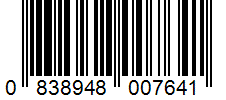 Barcode 0838948007641