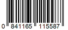Barcode 0841165115587