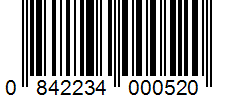 Barcode 0842234000520