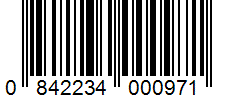 Barcode 0842234000971