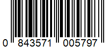 Barcode 0843571005797