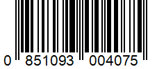 Barcode 0851093004075