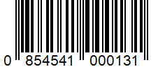 Barcode 0854541000131