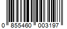 Barcode 0855460003197