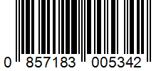 Barcode 0857183005342