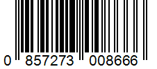 Barcode 0857273008666