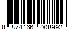 Barcode 0874166008992