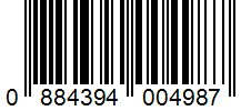 Barcode 0884394004987
