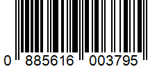 Barcode 0885616003795