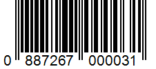 Barcode 0887267000031