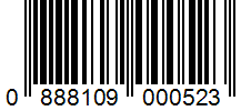 Barcode 0888109000523