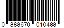 Barcode 0888670010488