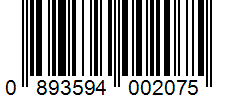 Barcode 0893594002075