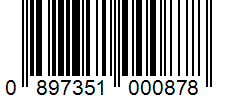 Barcode 0897351000878