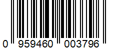 Barcode 0959460003796