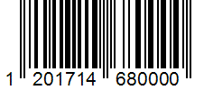 Barcode 1201714680000