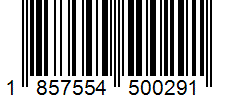 Barcode 1857554500291