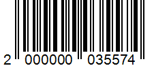 Barcode 2000000035574