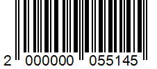 Barcode 2000000055145
