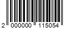 Barcode 2000000115054