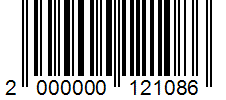 Barcode 2000000121086