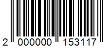 Barcode 2000000153117