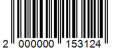 Barcode 2000000153124