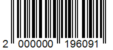 Barcode 2000000196091