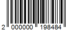 Barcode 2000000198484