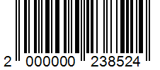 Barcode 2000000238524