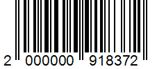Barcode 2000000918372