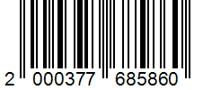 Barcode 2000377685860