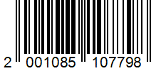 Barcode 2001085107798