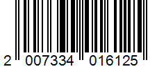 Barcode 2007334016125