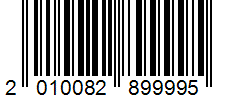 Barcode 2010082899995