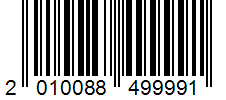 Barcode 2010088499991