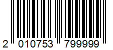 Barcode 2010753799999