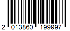 Barcode 2013860199997