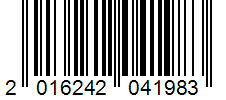 Barcode 2016242041983