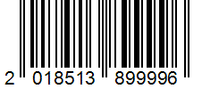 Barcode 2018513899996