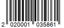 Barcode 2020001035861