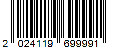 Barcode 2024119699991