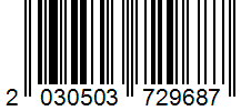 Barcode 2030503729687