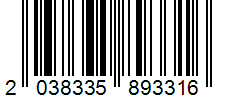 Barcode 2038335893316