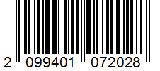 Barcode 2099401072028